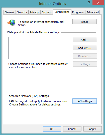 como configurar internet explorer en windows 7