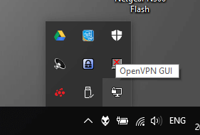 openvpn tray icon