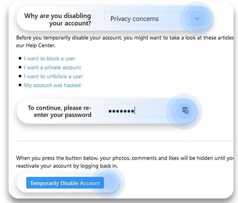  - how to delete instagram or disable your account cnet