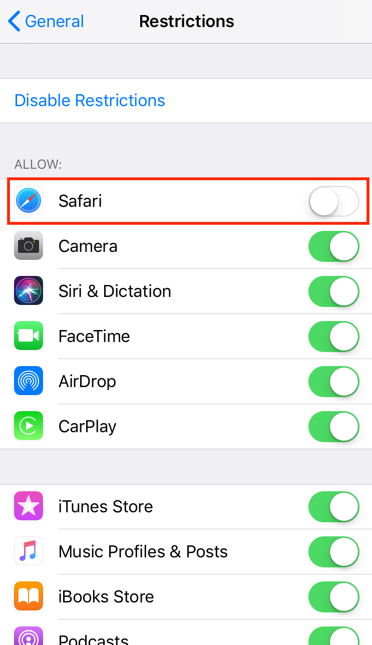 safari iphone mac sync ausschalten
