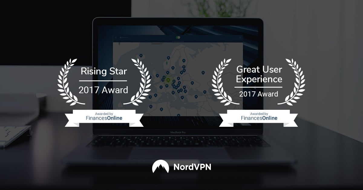 NordVPN wins two IT security software awards from FinancesOnline