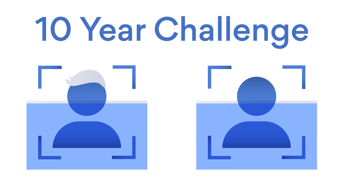 Why is the #10yearchallenge actually a good thing?