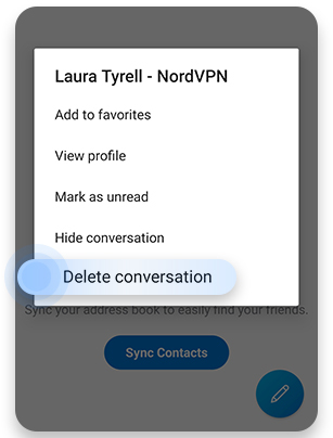 delete skype account mobile