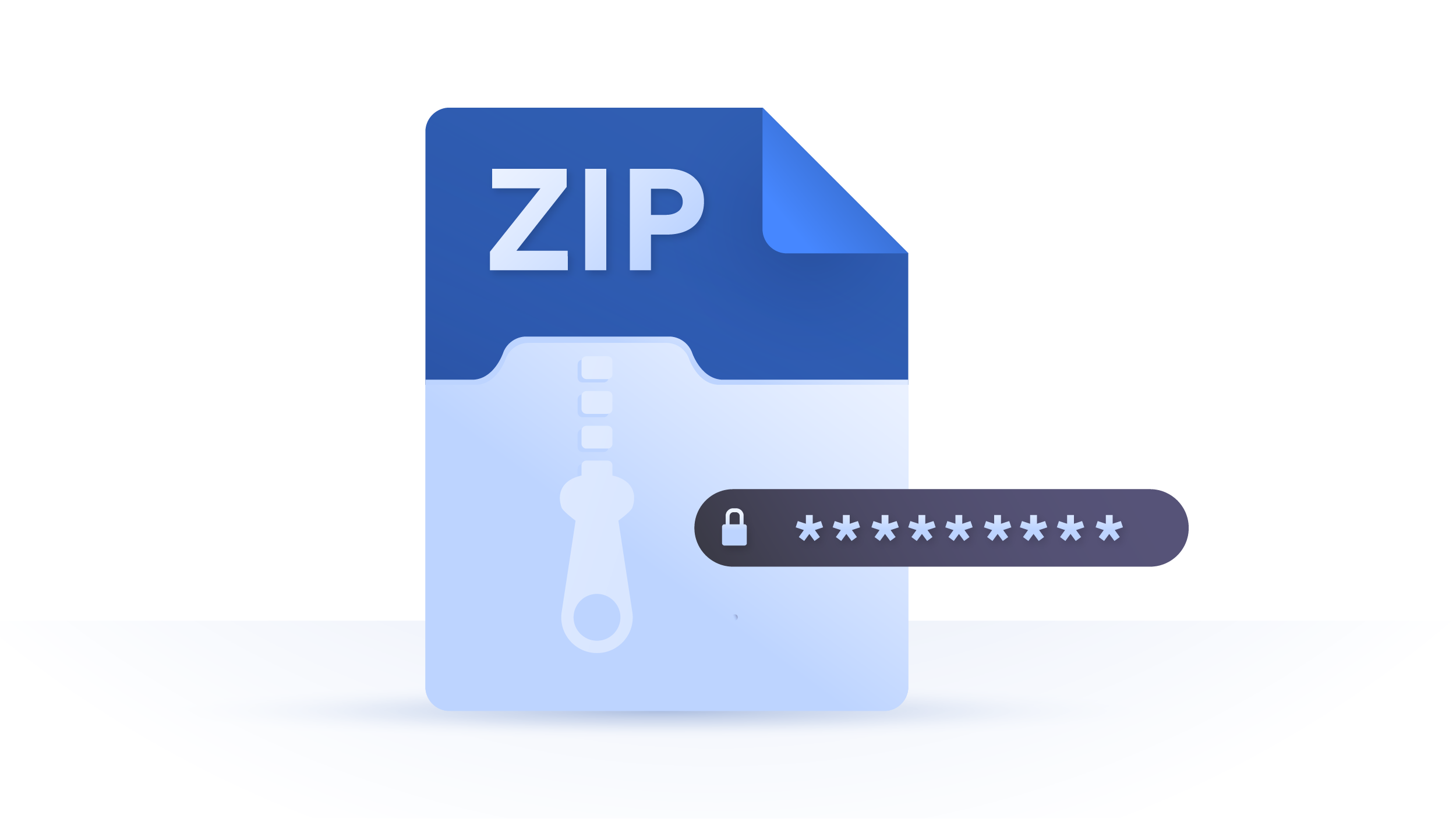 password protect zip file windows 10 7zip