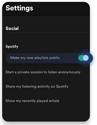 private session spotify mobile