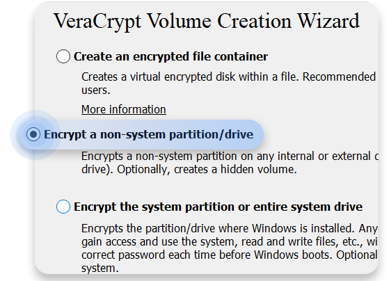 how to use veracrypt on usb drive