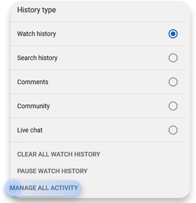 How to delete YouTube history NordVPN