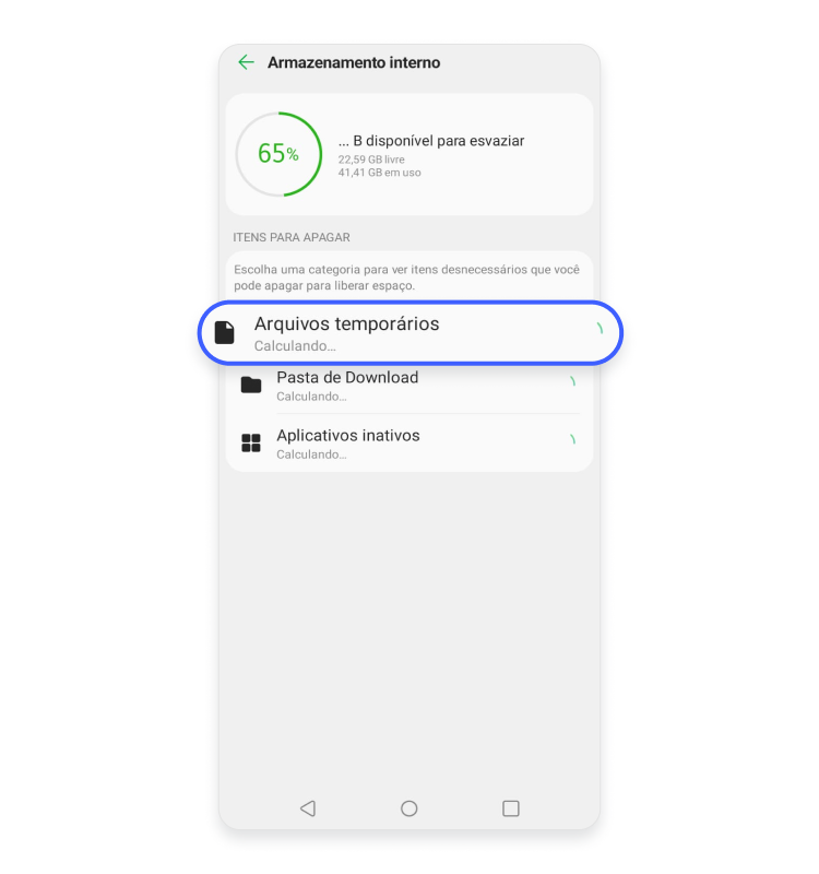 Como limpar cache no Android 7