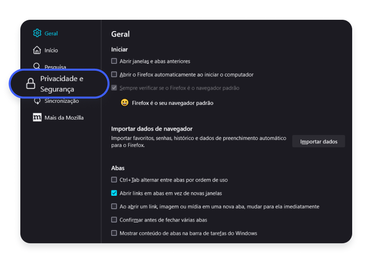 Como remover o cache no Firefox 2