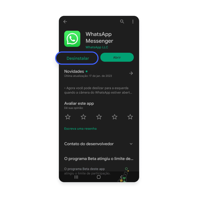 Como Recuperar o WhatsApp Que Foi Desinstalado?