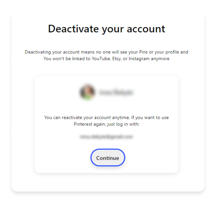 How to delete or deactivate your Pinterest account | NordVPN