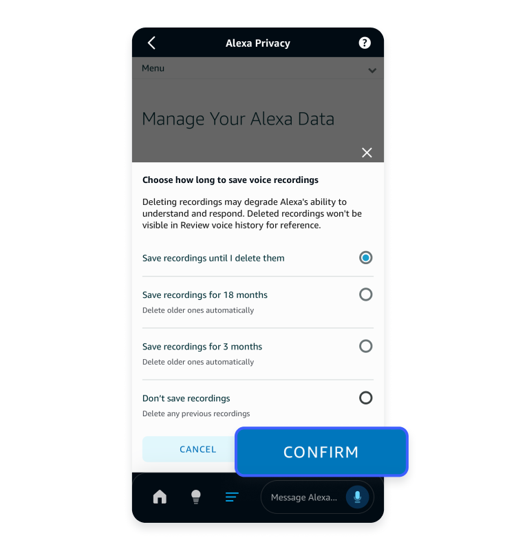 Screenshot How to delete Alexa 13