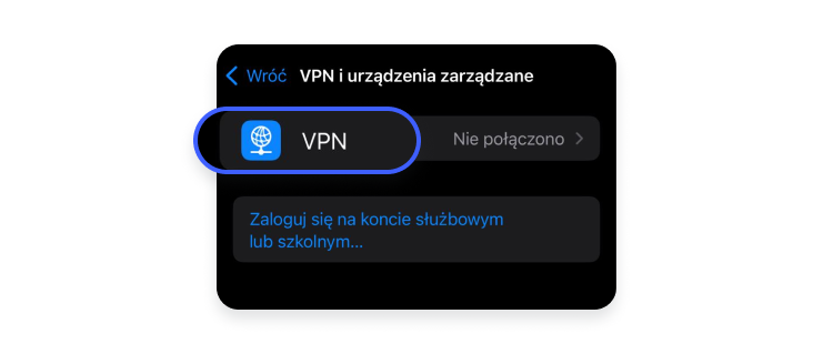 3 instrukcja jak włączyć VPN na iOS