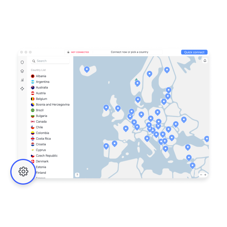 Configuration de connexion automatique sur macOS: Étape 1 - Accédez aux paramètres