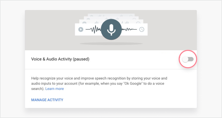 Voice and audio activity