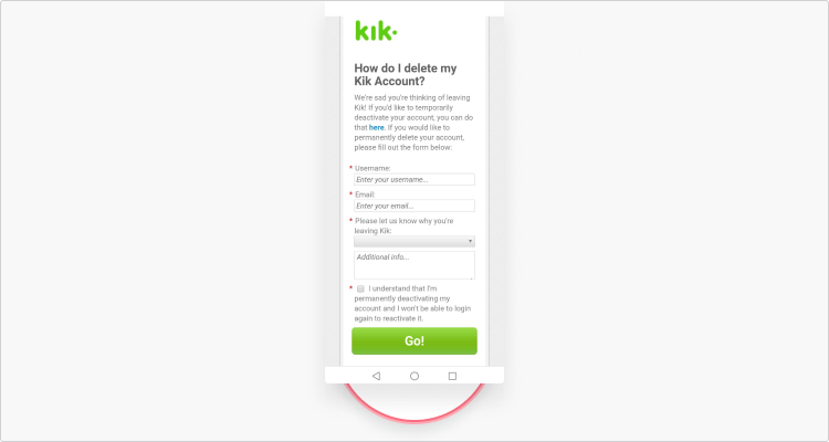 lustre humor resultat How to Delete Kik Account Permanently [4 steps] | NordVPN
