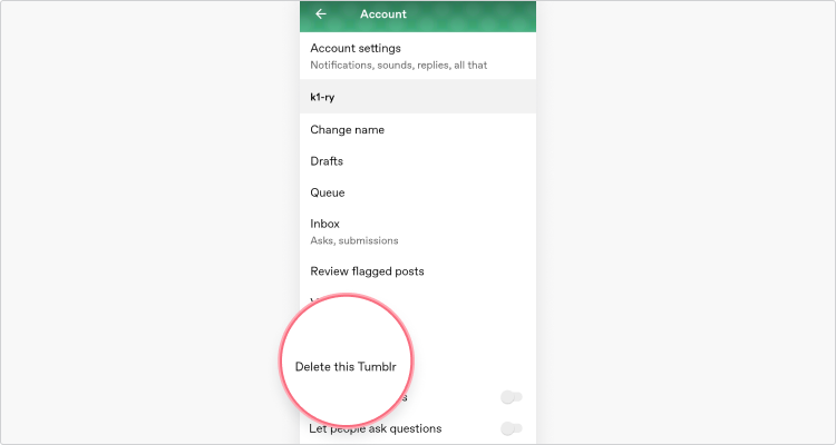 How to delete your Tumblr account or blog - Android Authority