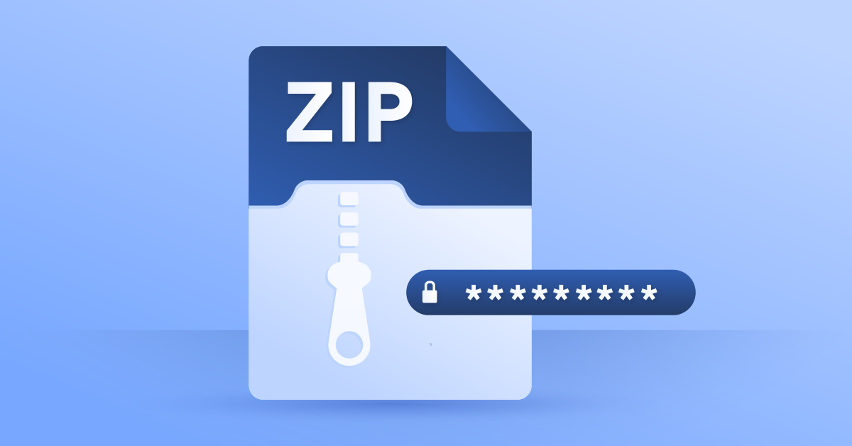 How to password protect a ZIP file (Windows 10)