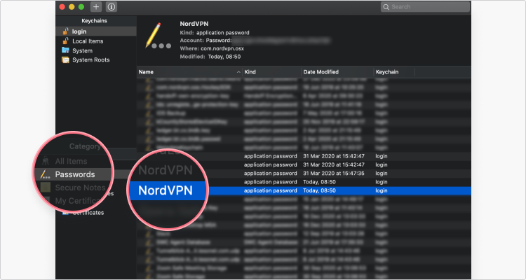 nord vpn not connecting on mac asking for password