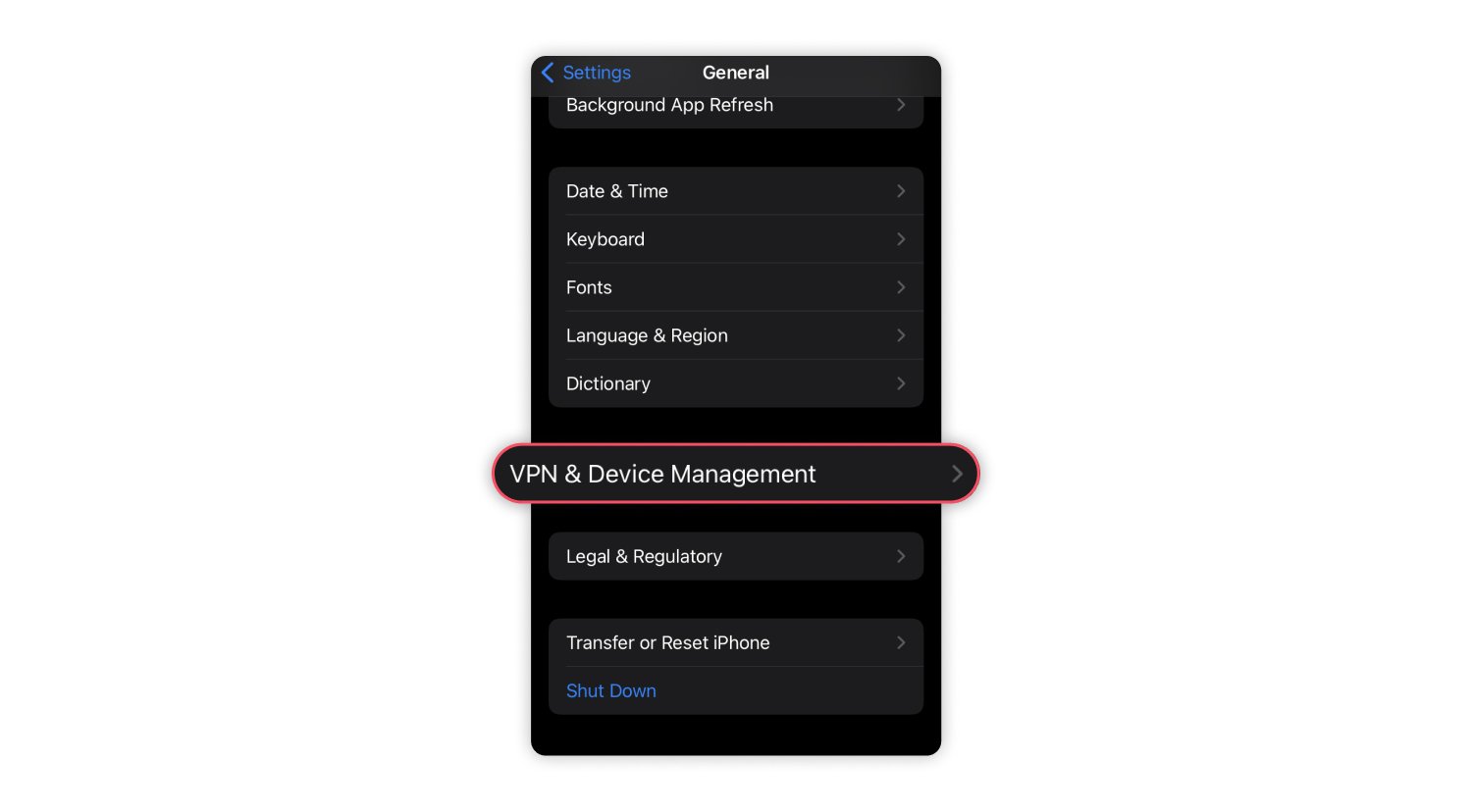 Configurar VPN en iPhone