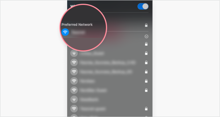 SSID on macOS